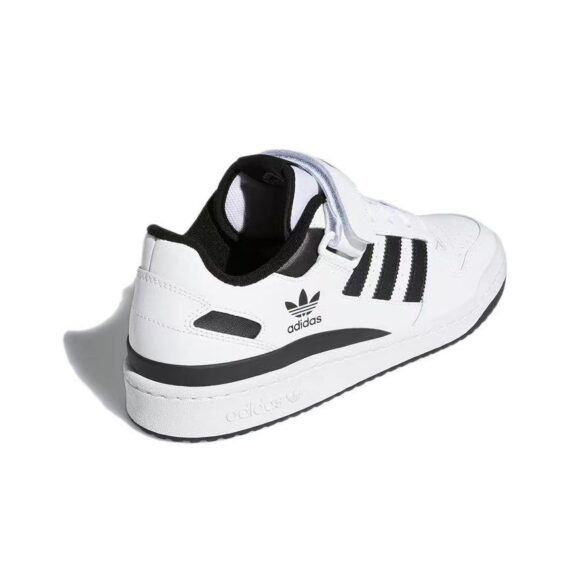 אדידס פורום - ADIDAS FORUM Low White/Black SNEAKERS