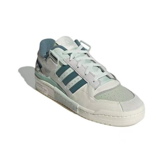 אדידס פורום - ADIDAS FORUM Low Grey/Green SNEAKERS