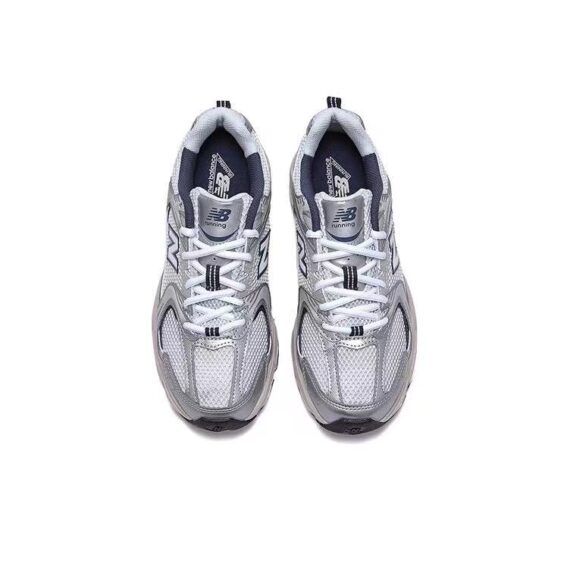 סניקרס ניו באלאנס NEW BALANCE 530 Silver & WHITE