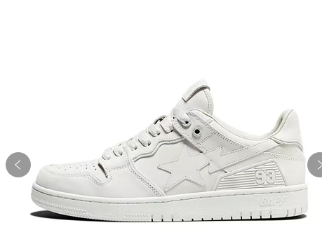 סניקרס BAPE M2 White