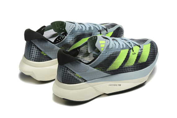 נעלי אדידס-ADIDAS ADIZERO ADIOS PRO 3 Green Gray