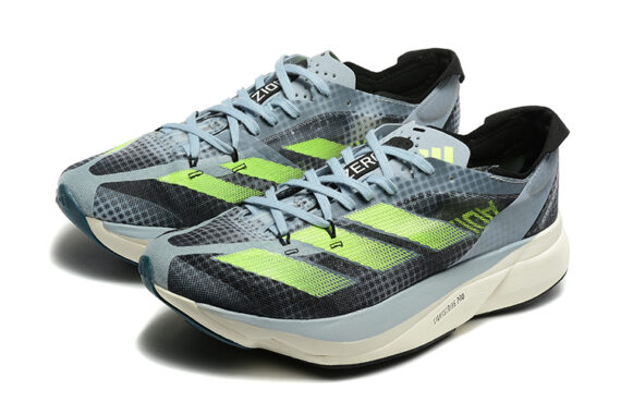 נעלי אדידס-ADIDAS ADIZERO ADIOS PRO 3 Green Gray