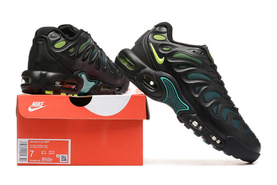 נעלי נייק- NIKE AIR MAX PLUS DRIFT Black Green Blue
