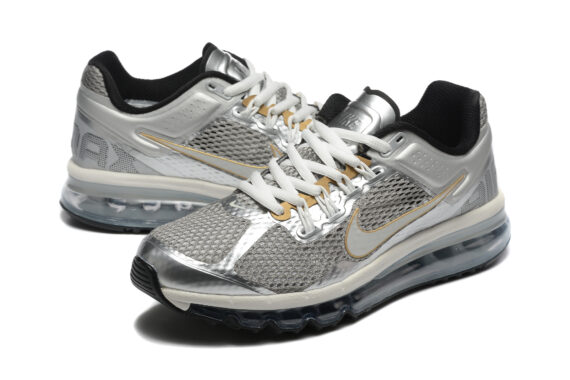 נעלי נייק - NIKE AIR MAX 2013 Gray/Silver