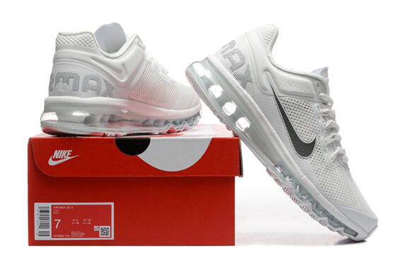 נעלי נייק - NIKE AIR MAX 2013 WHITE