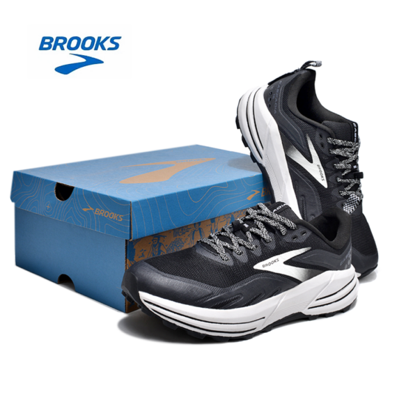נעלי ברוקס BROOKS BLACK WHITE