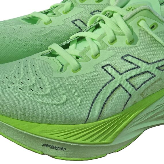 נעלי אסיקס - ASICS Novablast 4 green lemon
