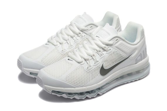 נעלי נייק - NIKE AIR MAX 2013 WHITE