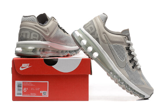 נעלי נייק - NIKE AIR MAX 2013 Silver