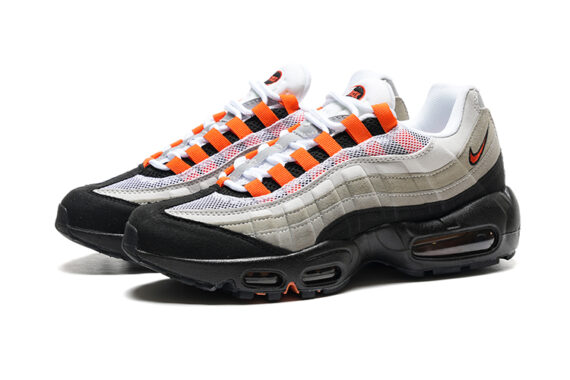 נעלי נייק NIKE AIR MAX 95 ORANGE GRAY BLACK TURKIZ