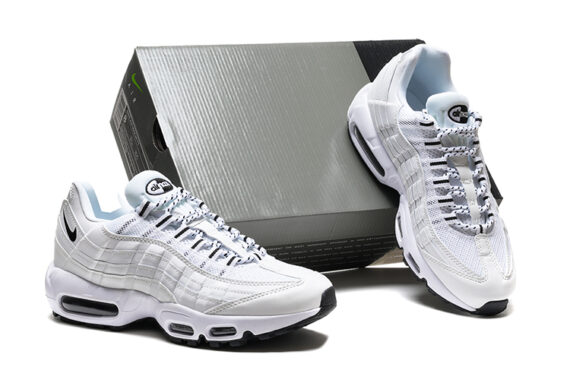 נעלי נייק NIKE AIR MAX 95 WHITE TURKIZ