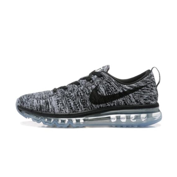 נעלי נייק-Nike air max Flyknit 2014 Black Gray