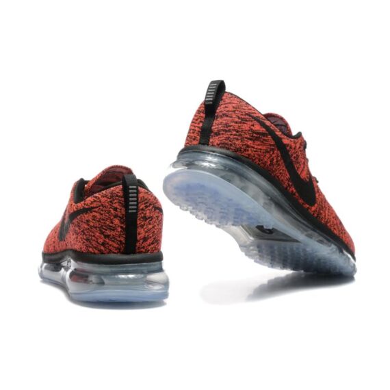 נעלי נייק-Nike air max Flyknit 2014 Red Black