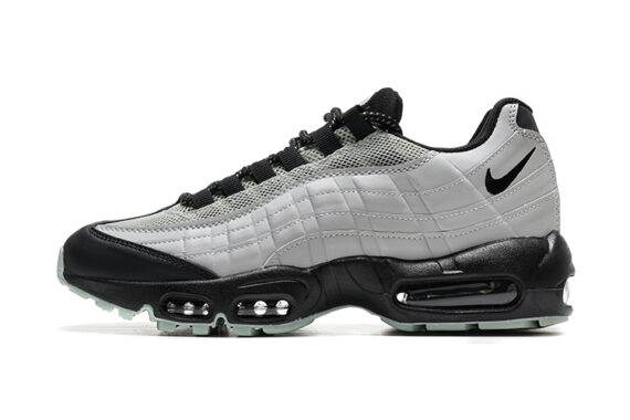 נעלי נייק NIKE AIR MAX 95 WHITE BLACK TURKIZ