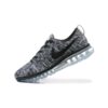 נעלי נייק-Nike air max Flyknit 2014 Black Gray