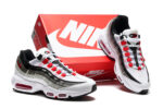 נעלי נייק NIKE AIR MAX 95 WHITE RED BLACK TURKIZ