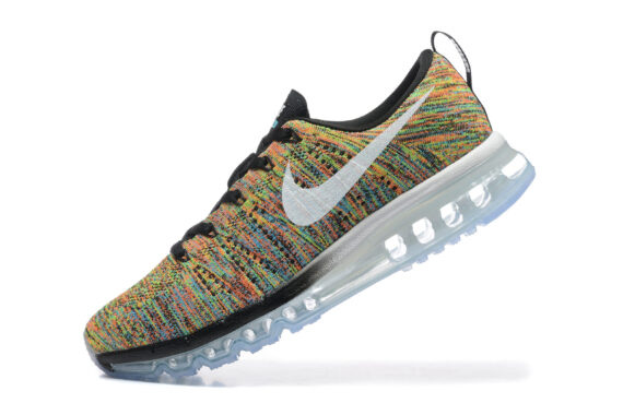 נעלי נייק-Nike air max Flyknit 2014 Multicolor White