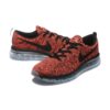 נעלי נייק-Nike air max Flyknit 2014 Red Black