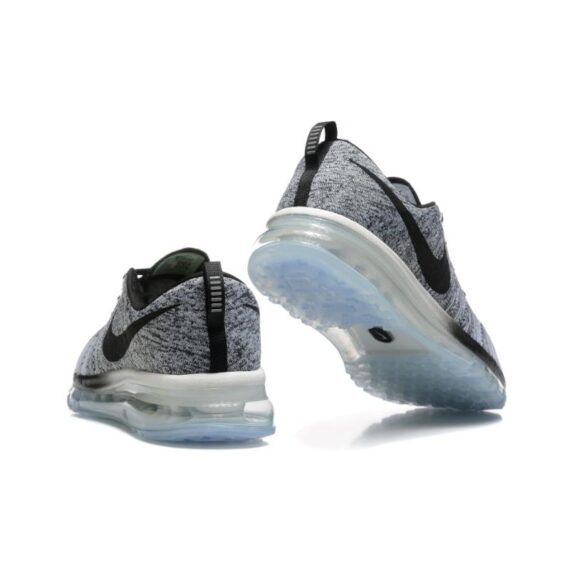 נעלי נייק-Nike air max Flyknit 2014 White Black