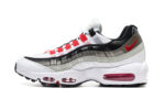 נעלי נייק NIKE AIR MAX 95 WHITE RED BLACK TURKIZ