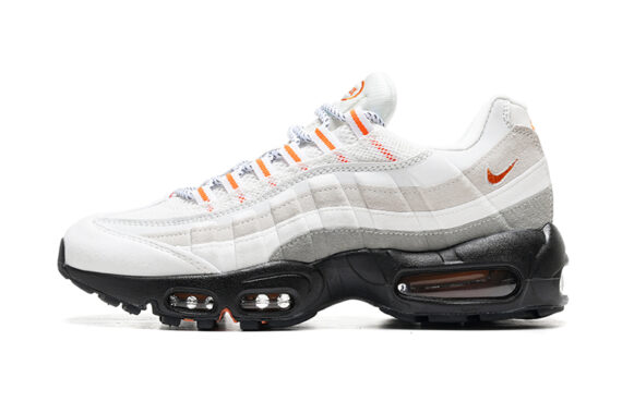 נעלי נייק NIKE AIR MAX 95 WHITE CREAM BLACK TURKIZ