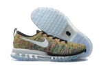 נעלי נייק-Nike air max Flyknit 2014 Multicolor White